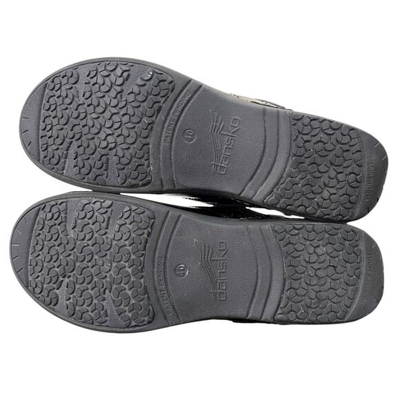 Dansko XP 2.0 Brush Strokes Patent Leather Print Clog EUR 40 US Women’s 9.5-10 - Picture 7 of 9